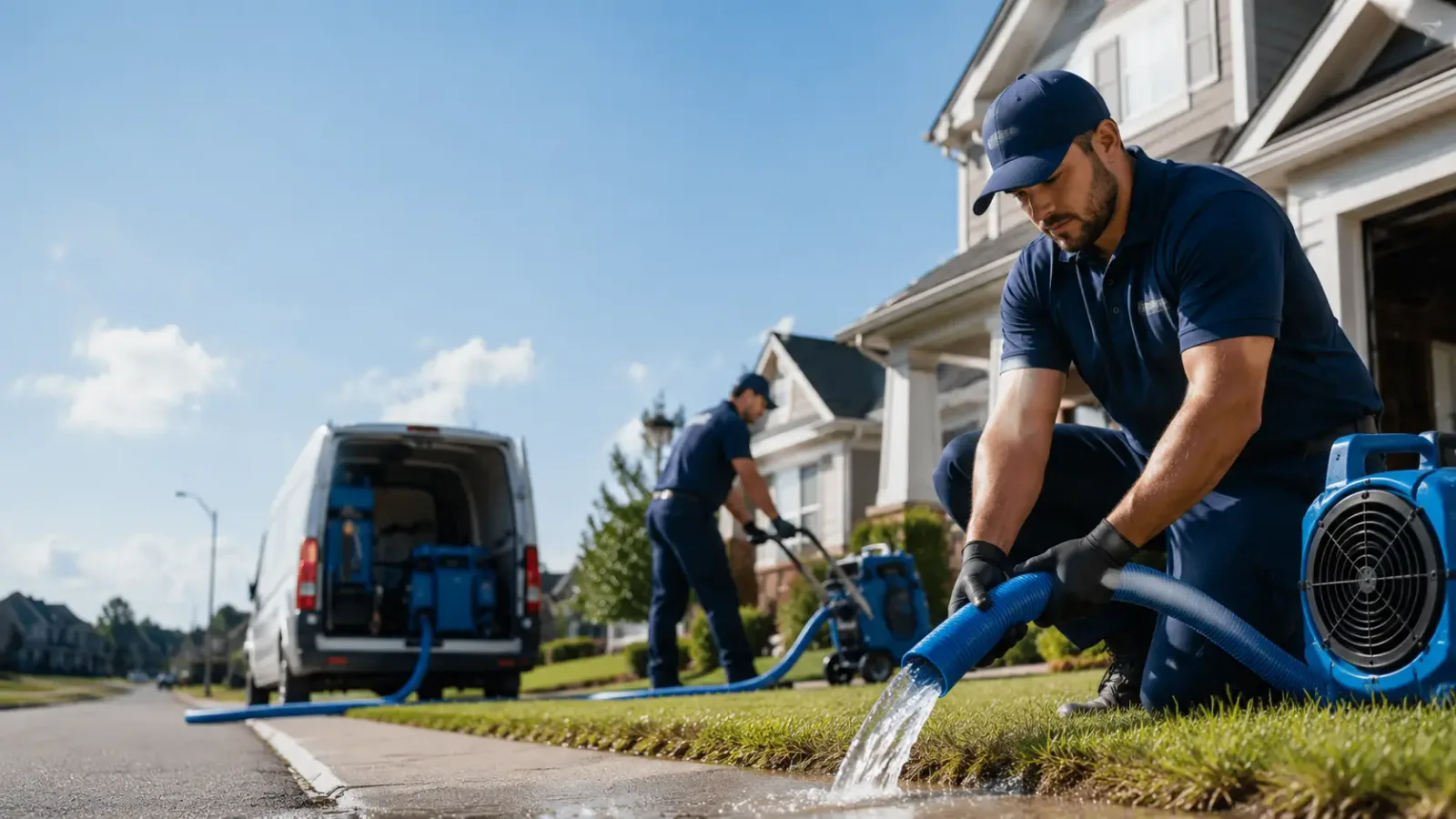 Flood Damage Restoration in Cloverdale, IN